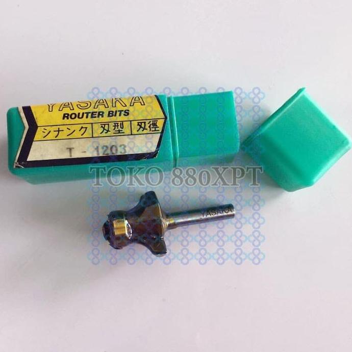 +++++] Mata Profil 301-041 Router Bit Round Over 1/4" Yasaka Japan