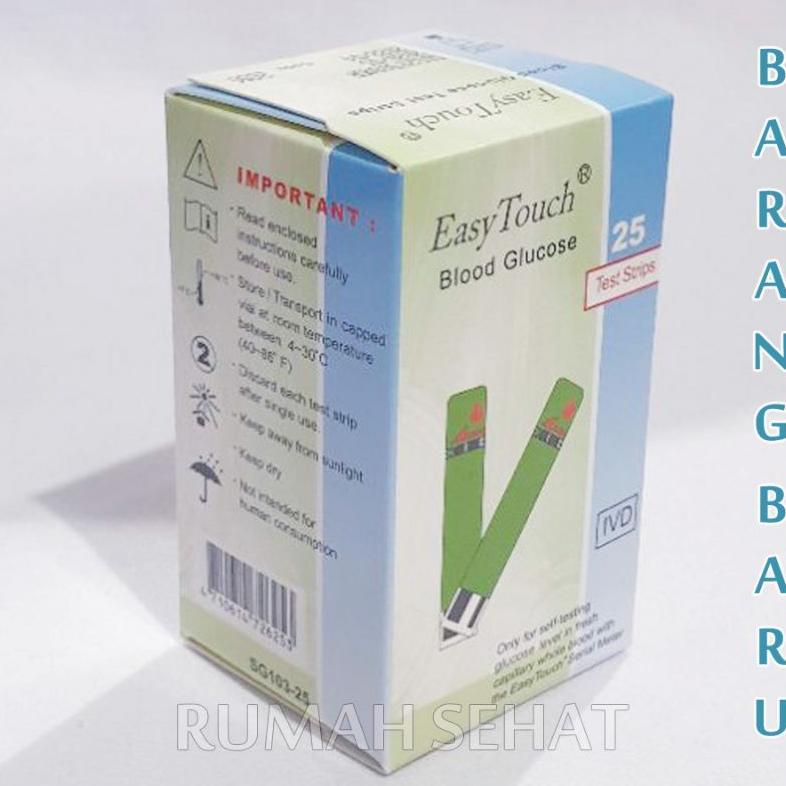 Strip Gula Darah Easy Touch Strip Gula Darah Strip Glukosa Easy Touch Strip Glukosa Stik Gula