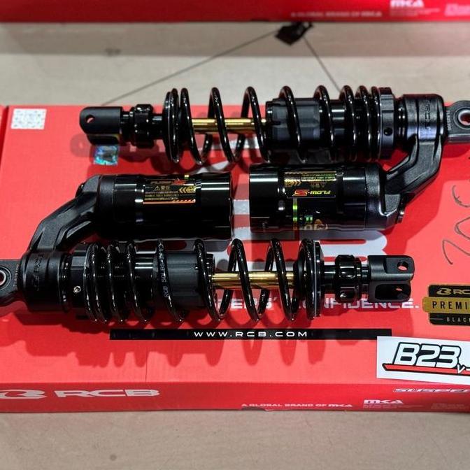 FYP SHOCK RCB FLOW S AEROX NMAX NEW BLACK SERIES KLIK REBOUND ORIGINAL RACINGBOY SHOCK RCB AEROX BLA