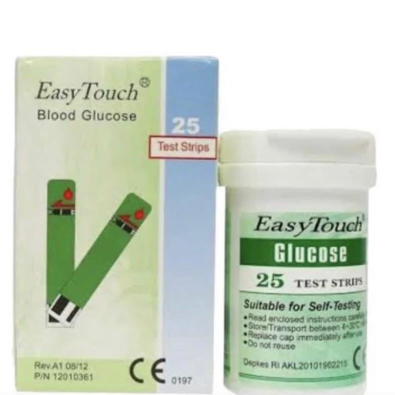 Strip EasyTouch Glucosa,Cholestrol,Asam Urat