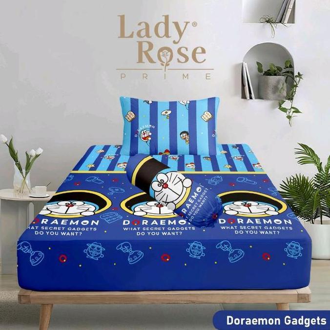 Lady rose prime sprei fitted 100x200 tinggi 30 motif bola/karakter anak/abstrak&bunga Mu club/setan 