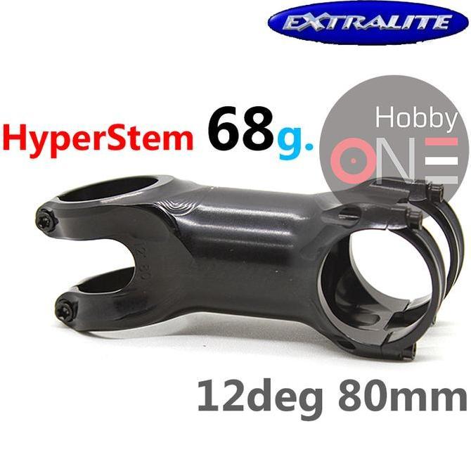 EXTRALITE HyperStem Stealth Stem 12 deg 80 Mm by SCHMOLKE CARBON