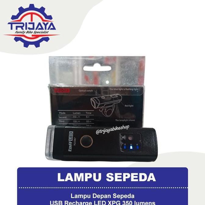 Lampu Depan Sepeda XPG 350 Lumens Front Lamp