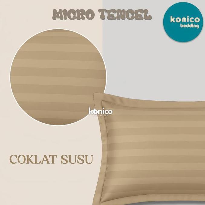 Sarung Bantal  Guling Hotel Kepala Guling Hotel Salur Stripe Garis Aneka Warna Ukuran kain tali Bisa