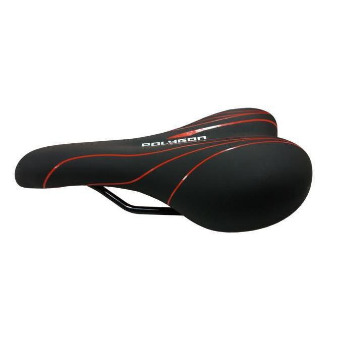 Sadel MTB Polygon Black Red