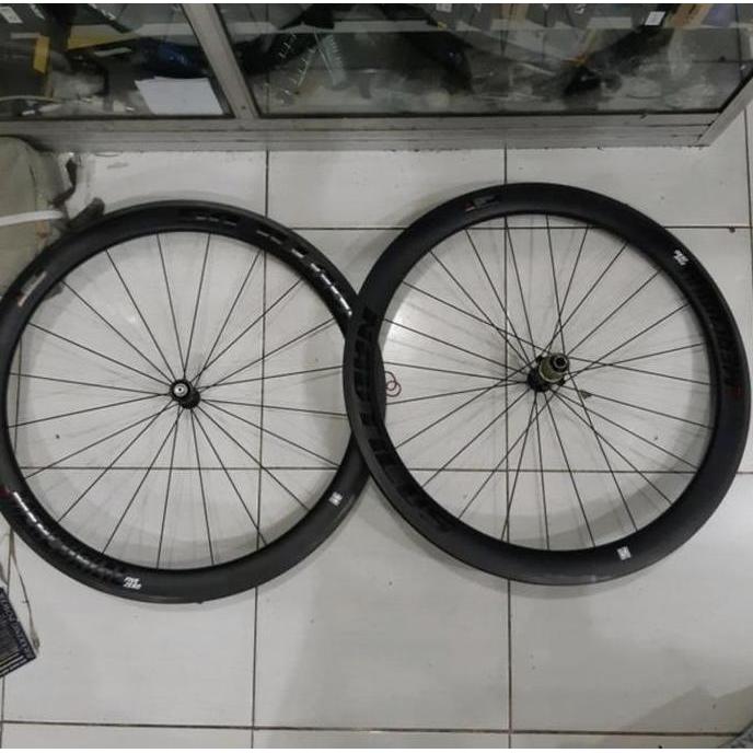 Wheelset roadbike 700c carbon nautilus mercurial 5 zero 50mm clincher
