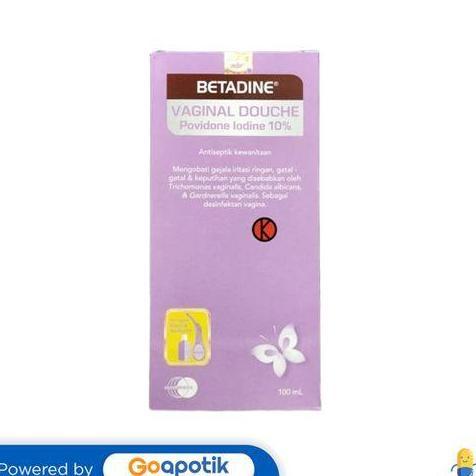 TERMURAH - BETADINE VAGINAL DOUCHE 100 ML DENGAN APLIKATOR