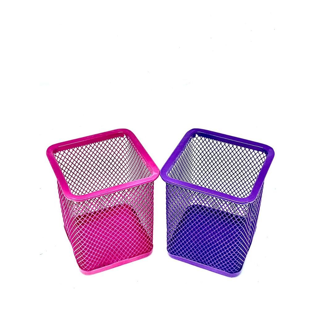 V TEC DESK PENCIL TEMPAT PENCIL KOTAK VT 804 WARNA DAN BULAT VT 802 WARNA