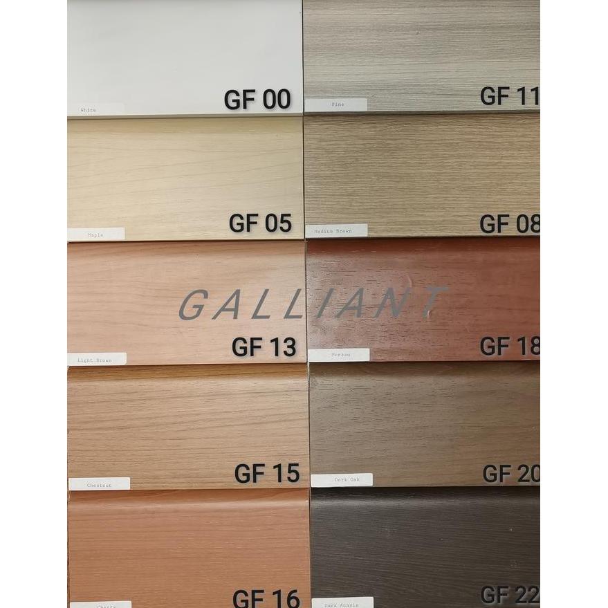 Top Stair Profile 4Cm Dan 6Cm Mdf / List Tangga Lantai Kayu / Vinyl Mdf Kualitas Terbaik Harga Termu