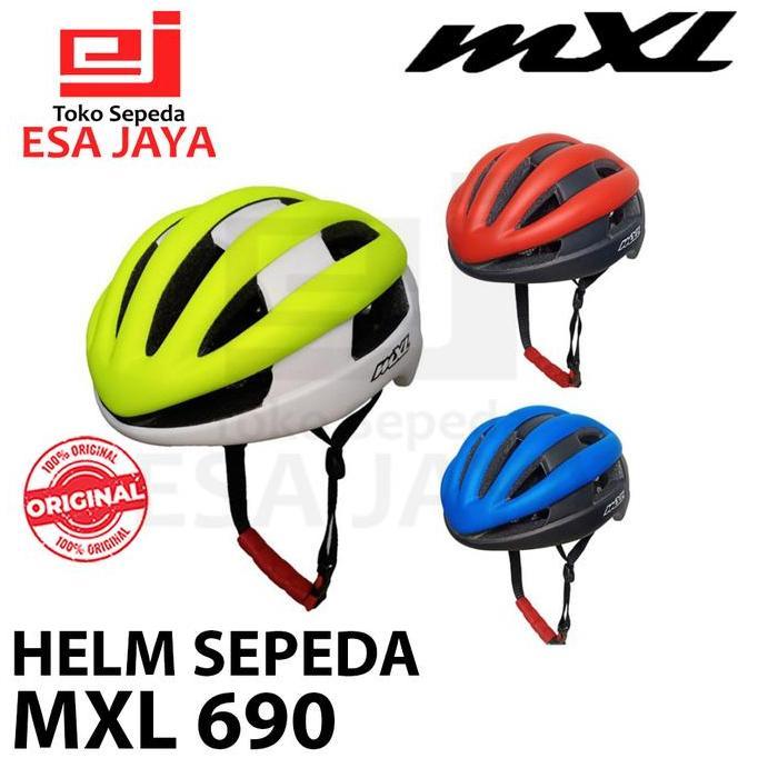 Helm MXL 690 Helmet Sepeda Ringan Road Urban Uni