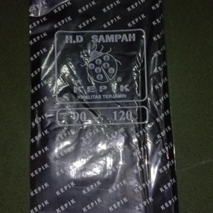 Langsungbersih- Kresek Hd Trash Bag Kepik 90X120