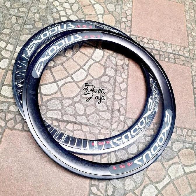VELG RIMS EXODUS 451 20 x 1 3/8 ALLOY HITAM 32 HOLE