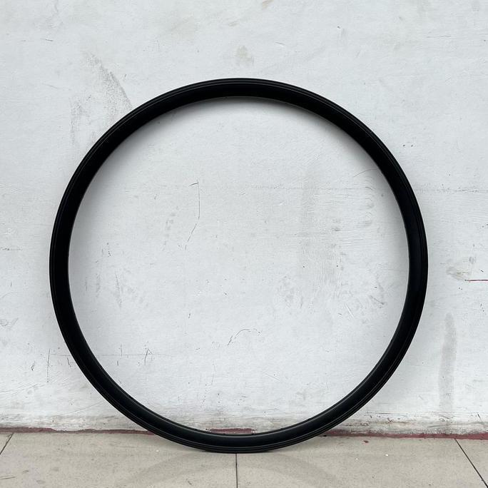 VELG RIMS 700C 36H HITAM 700 FIXIE WALL 3CM 36 HOLE DOUBLE WALL ALLOY