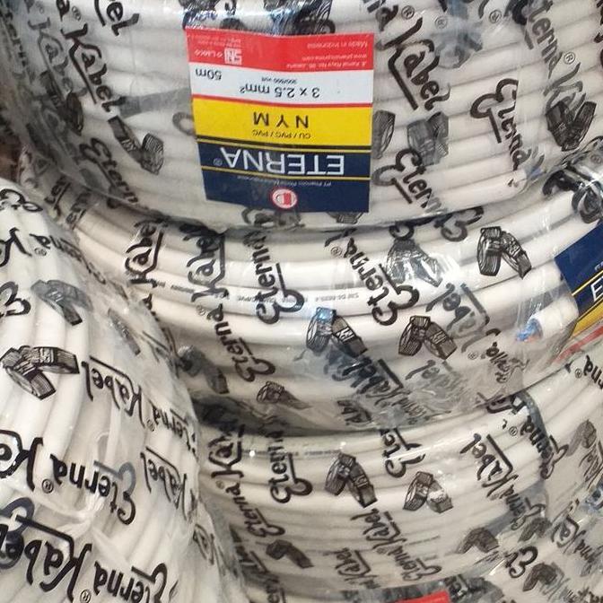 Panelfiks- Kabel Nym 3X2.5 Eterna/3X2,5 Eterna @50 Meter