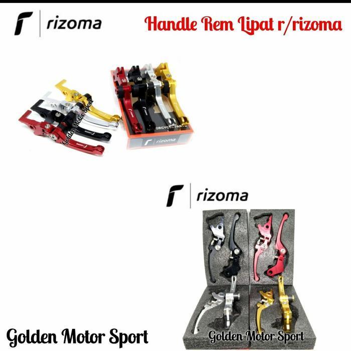 Handle Rem Motor Rizoma Hendel Rem Lipat Bahan Full Cnc Tiger Crf Original Dan Terpercaya