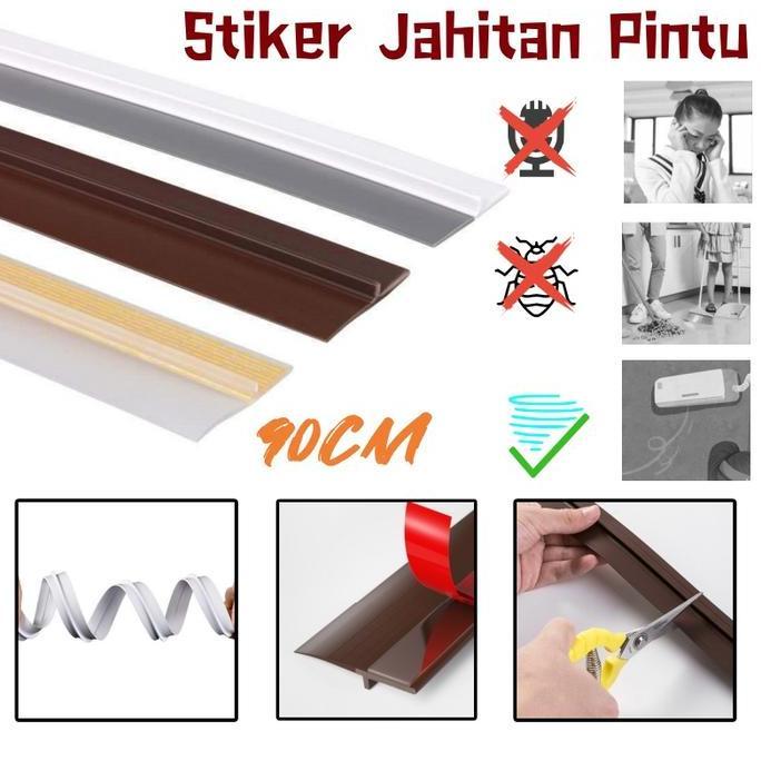 90cm Segel Retak Pintu Segel Pintu Kamar Pintu Dan Jendela Celah Isolasi Suara Penahan Angin Hangat 