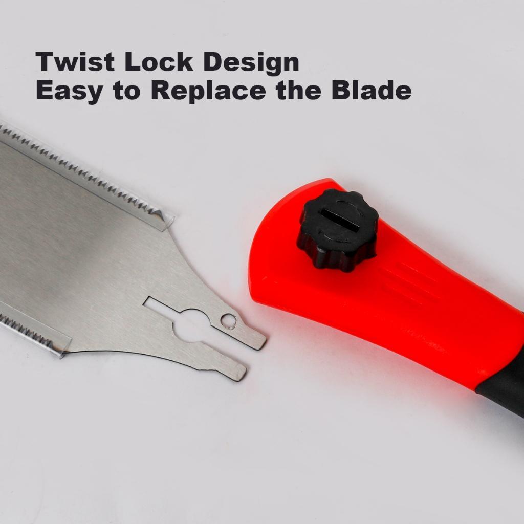 Jld Gergaji Tangan Wood Saw Double Side Blade 12Inch