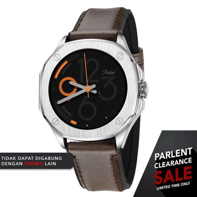 Smartwatch Parlent Gallant Active with Dual Material Strap (Leather on surface and rubber on base) t