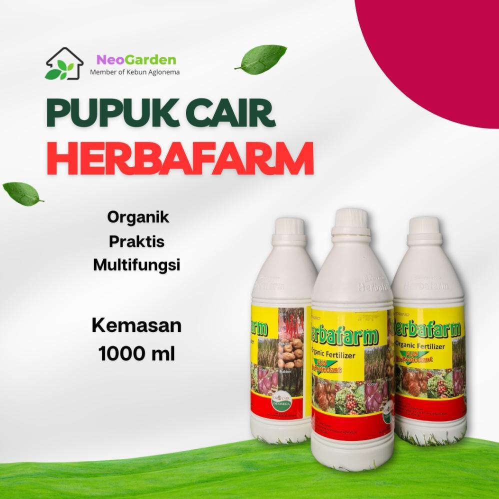 ARN Pupuk Organik HERBAFARM Cair - Kemasan 1 Liter Pupuk Tanaman