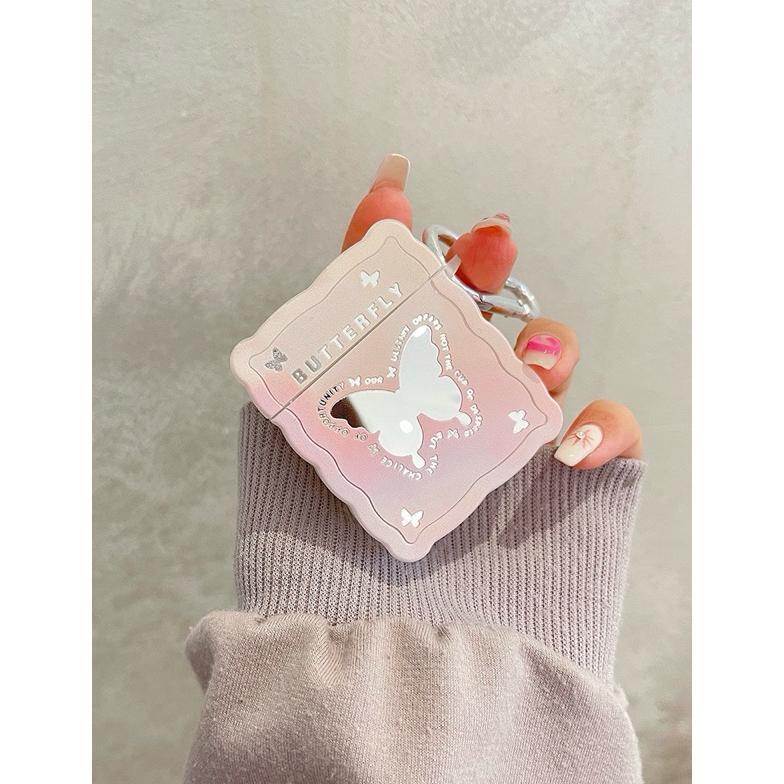 Berry Butterfly Softcase for Airpods 1 2 Pro 3 Case Airpods Inpods TWS Diskon