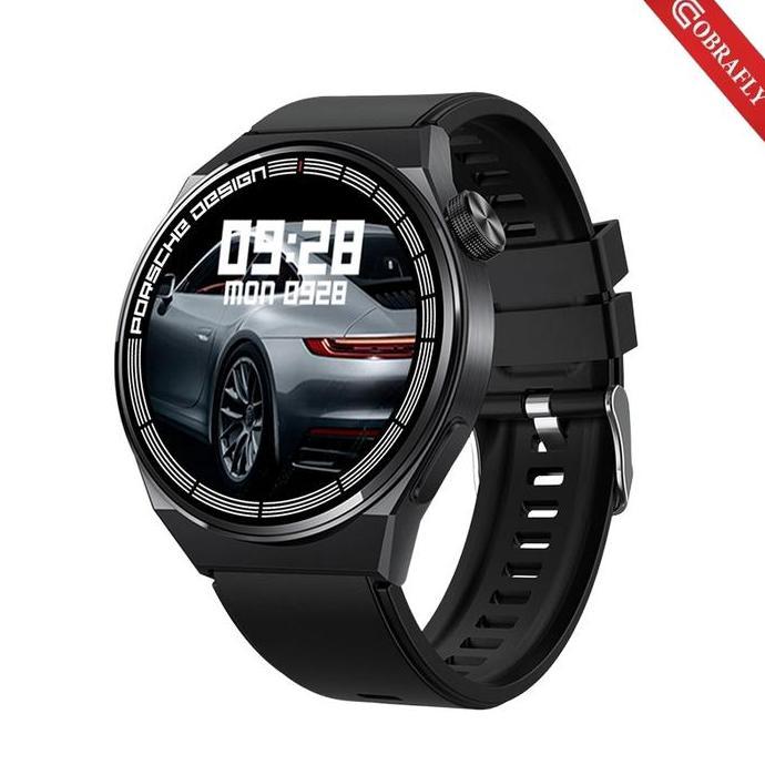 GT8 Porsche Smart Watch 1.28 inch Screen Bluetooth Call Watches Heart Rate Fitness Tracker terlaris