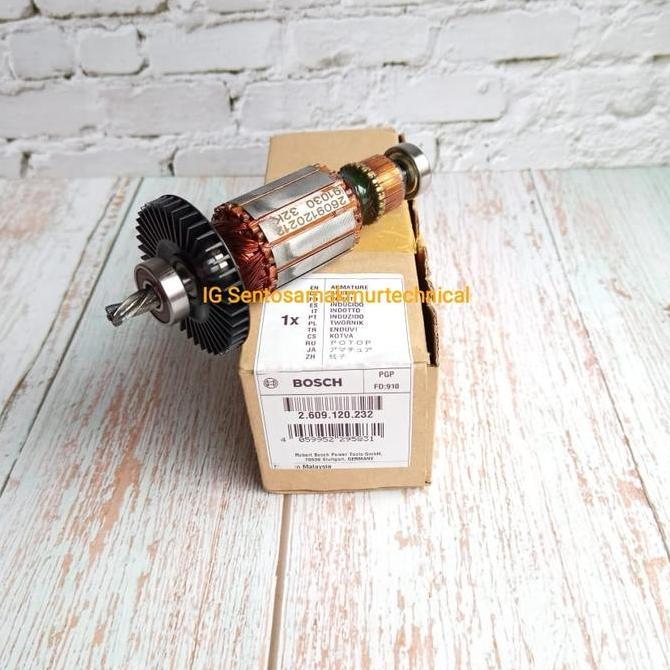 BEBAS ONGKIR - BOSCH GSB 13 RE Armature Angker Bor 13 MM Bosch Asli Original GSB13RE