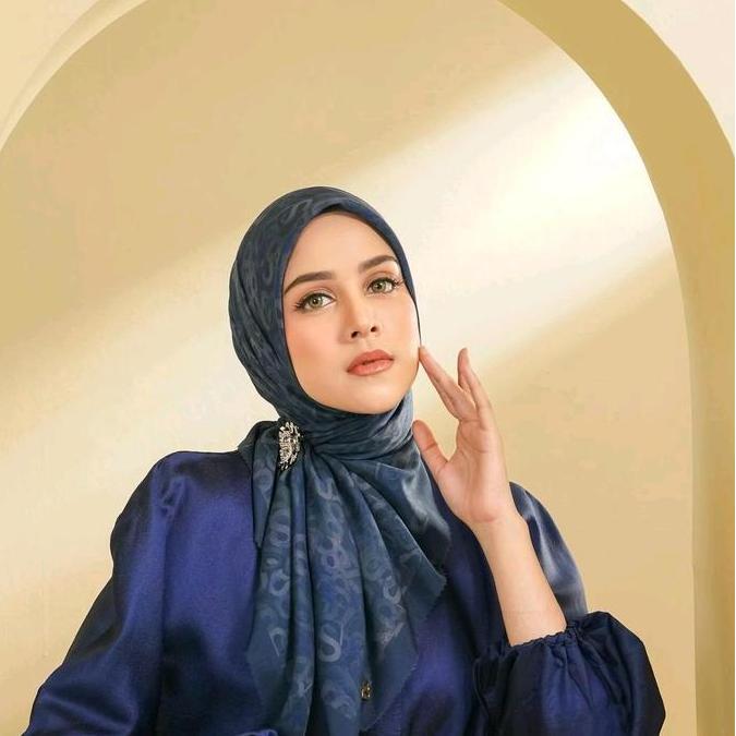 Hijab Buttonscarves Motif Samla Series Bs Mirror Jilbab Motif Button Looklike Pasti Ori