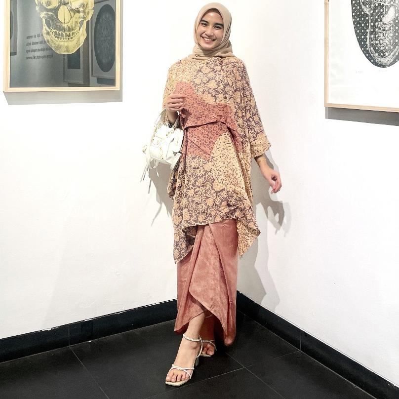 TERMURAH ADZKIYA Kaftan Atasan Batik Modern (HANYA ATASAN)