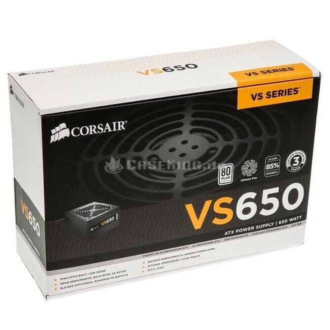 TERBARU - PSU Corsair VS 650 80+
