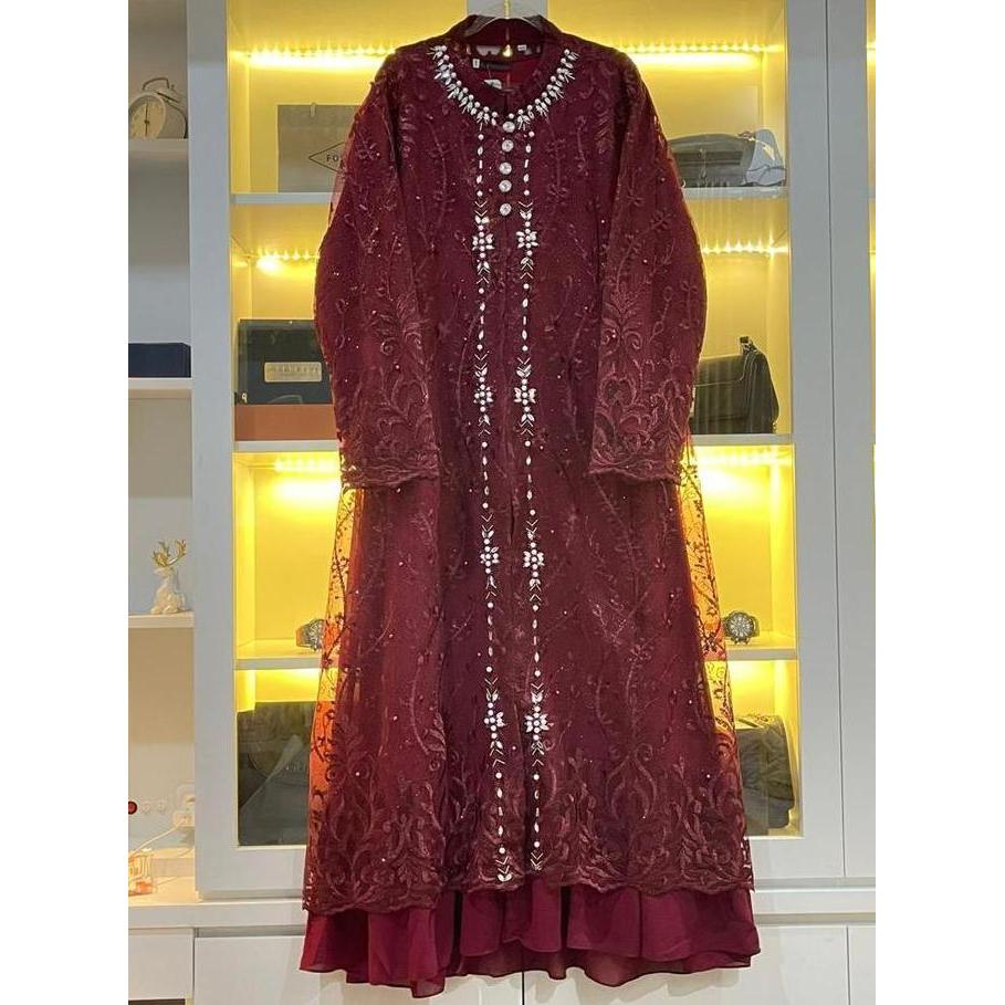 GAMIS ANDARI / GAMIS PESTA / GAMIS MODERN / GAMIS TERBARU gamis alika design 2025