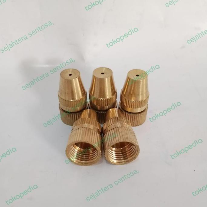 ANDHINEOS kepala nozzle nozel kuning keran lurusbengkok ac-jet cleaner