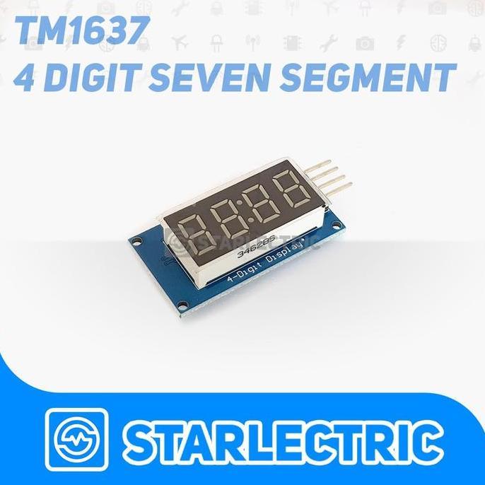MYMO TM1637 Seven Segment 7 Segment 4 Digit Display Modul