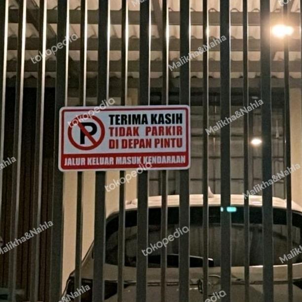 GHOENESH Jual Rambu Dilarang Parkir Terbaru