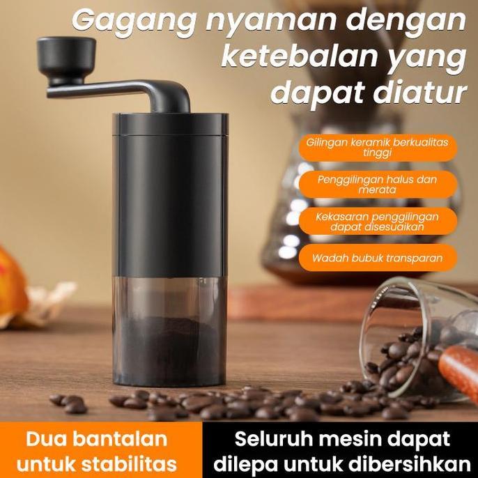 Allthebest- JF ID Handy Coffee Grinder / Gilingan Kopi Manual / Penggiling Biji Kopi Manual/Penggili
