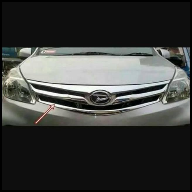 TERLARIS LIST COVER GRILL BAWAH ALL NEW AVANZA XENIA 2012 2013 2014 CHROME 