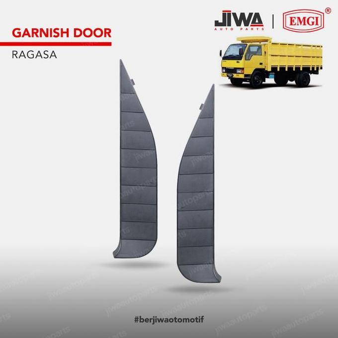 Jiwa Auto - Garnis List Ragasa Lis Kaca Pintu Bagian Depan Ps135 Colt Diesel Garnish Pintu Mobil Ter