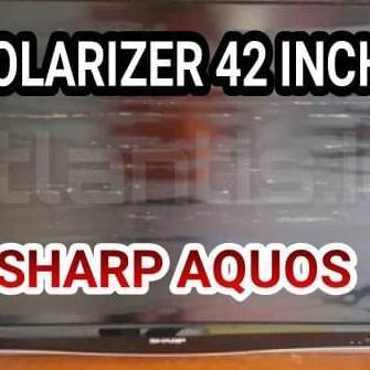 =+=+=+] POLARIZER LCD SHARP AQUOS 42 INCH 0 DERAJAT KUALITAS ORIGINAL POLARIS