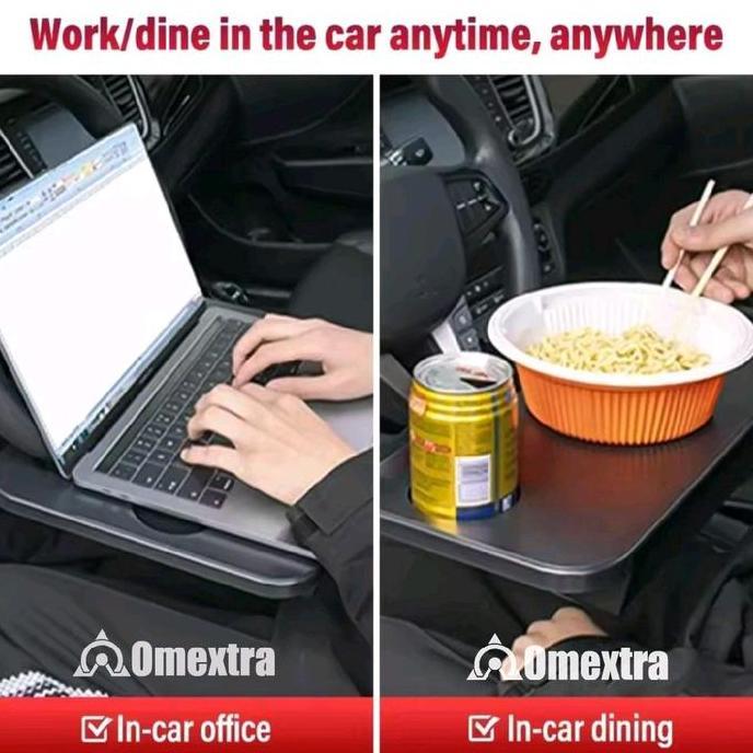 3 in 1 Omextra Meja Setir Mobil Side Pocket Jok Filler Pengisi Celah Jok Mobil Car Seat Organizer Ca