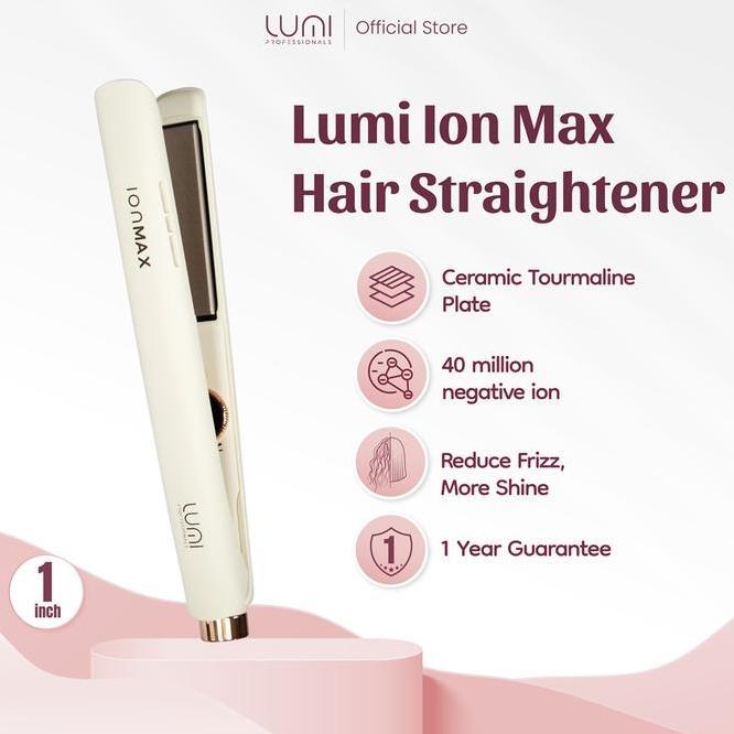 Lumi Ionmax Hair Strahtener 1 Inch Catokan Rambut
