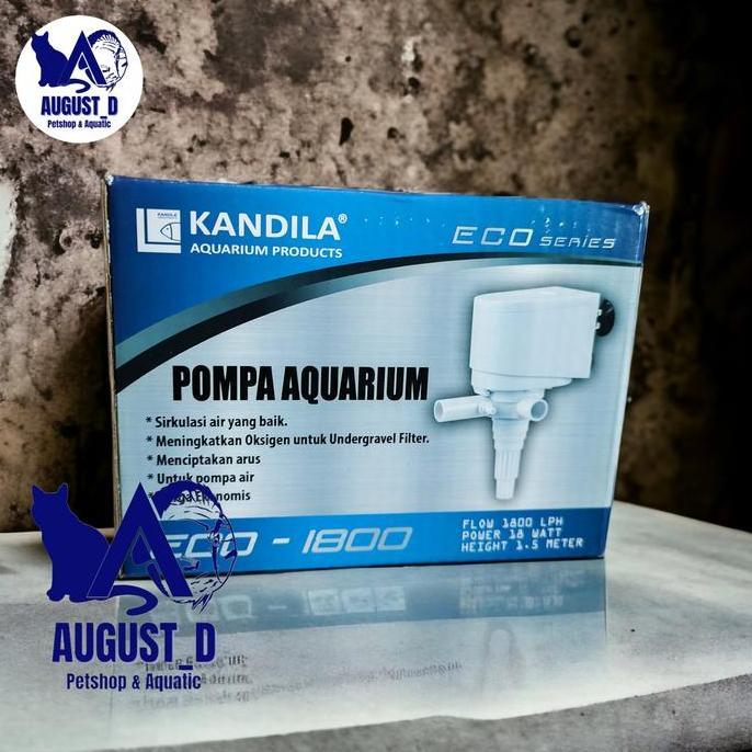 Kandila Eco 1800 Mesin Pompa Aquarium Low Watt Kandila Eco-1800