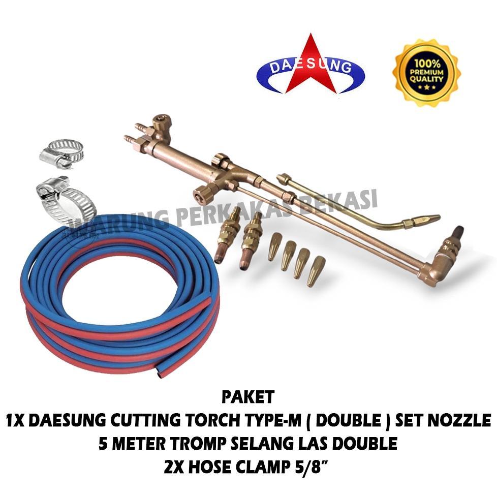 [NEW] PAKET DAESUNG YAMATO Cutting Torch M Double Blander Stang Las Potong LPG / Blender Las Cutting