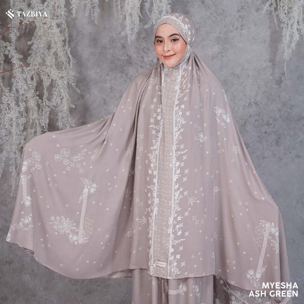 MUKENA TAZBIYA MYESHA SERIES | MUKENA RAYON DEWASA 2IN SET SAJADAH | MUKENA SAJADAH