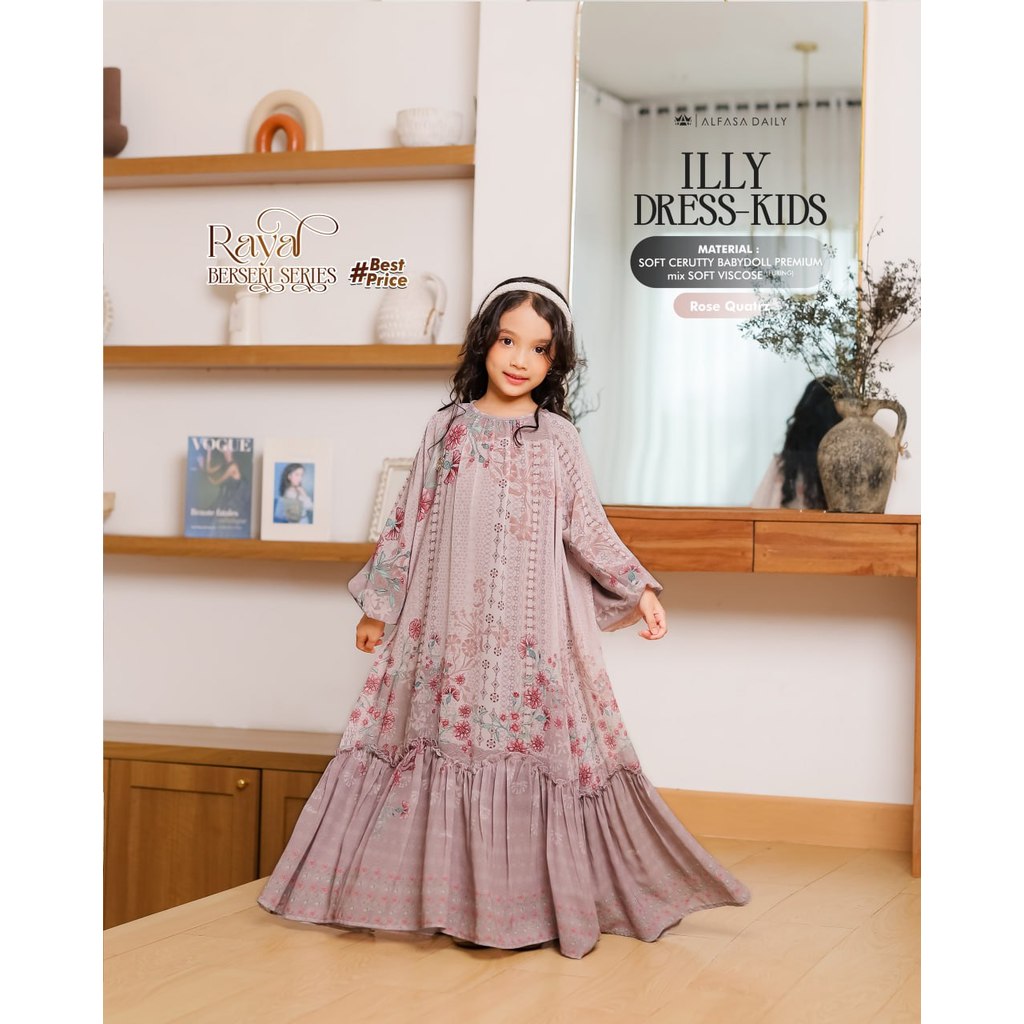 Illy Dress Kids by Alfasa Daily