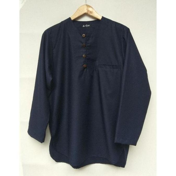 Baju koko muslim terbaru 2022-baju koko pria-baju koko lengan panjang-Termurah- Pakistan Kurta Baju 