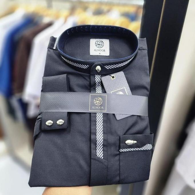 Koko / Kemko Baju Kemeja Koko Al Noor Pria Lengan Manset
