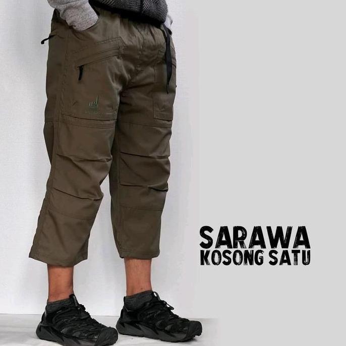 Sirwal Sarawa FR01 Orinal Polos Katun Celana Panjang Dewasa Keren Nyaman Pria Bestseller Distro Casu