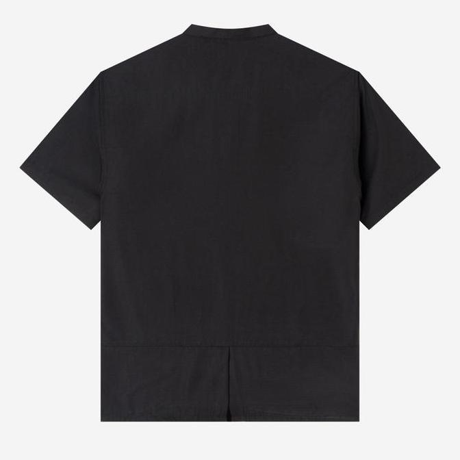 DUHA Baju Koko Lengan Pendek - Hisham - Black