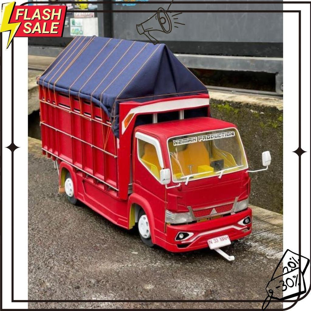 Truk Oleng Miniatur Truk Oleng Kayu Meledak