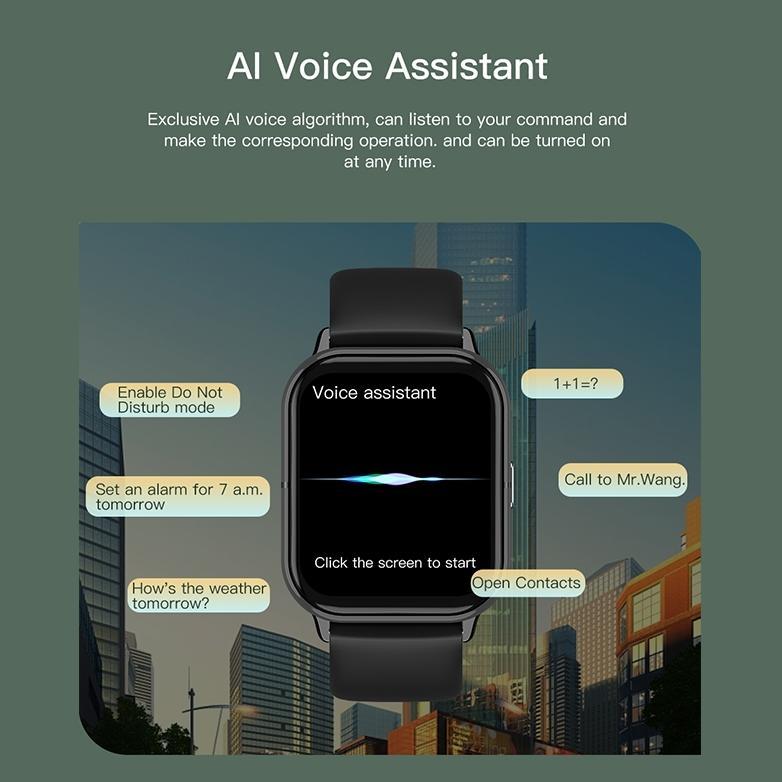 BEST DEALS [SPL CICILAN 0%] SAMSUNG SMARTWATCH T19F | IPS 1.83" | BLUETOOTH CALLS | AI VOICE ASSISTA