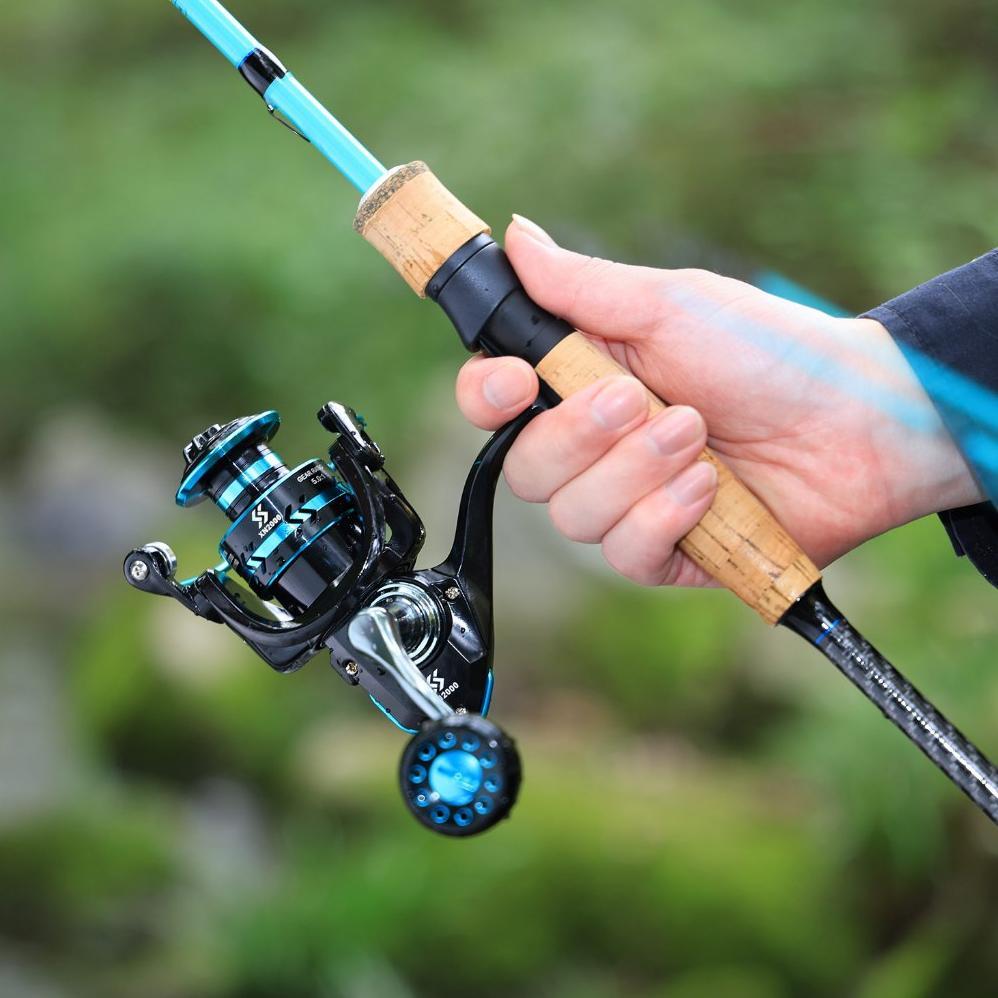 NEW DEALS SOUGAYILANG REEL PANCING 2000-7000 5.1:1RASIO KECEPATAN ROTASI REEL POWER HANDLE REEL POWE